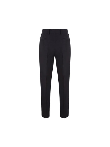 Wool and Mohair Straight-fit Pants-PRADA-JOHN JULIA