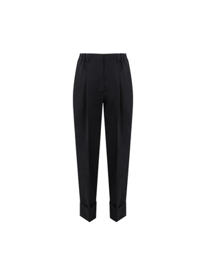 Wool Mohair Pants-PRADA-JOHN JULIA