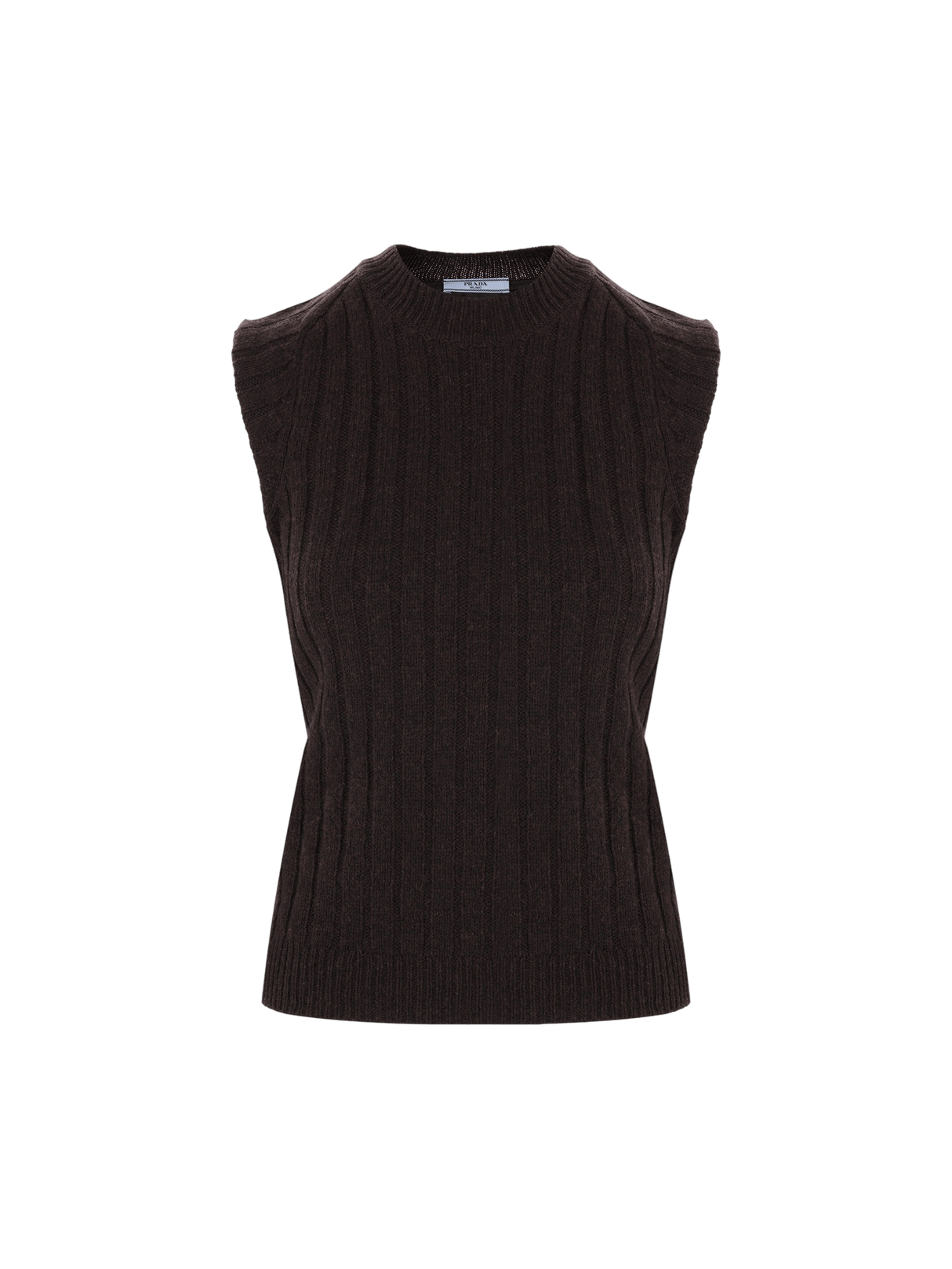 Wool Sleeveless Sweater-PRADA-JOHN JULIA