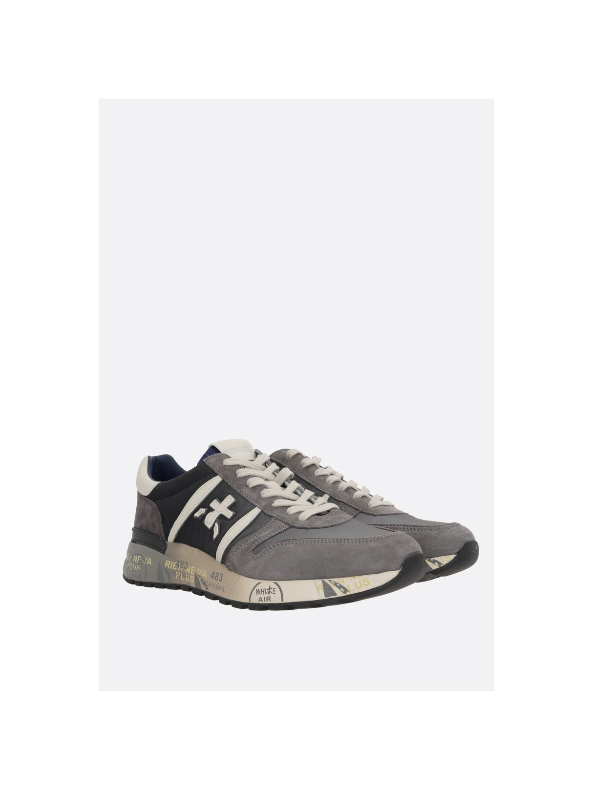 Mixed Material Lander Sneakers-PREMIATA-JOHN JULIA