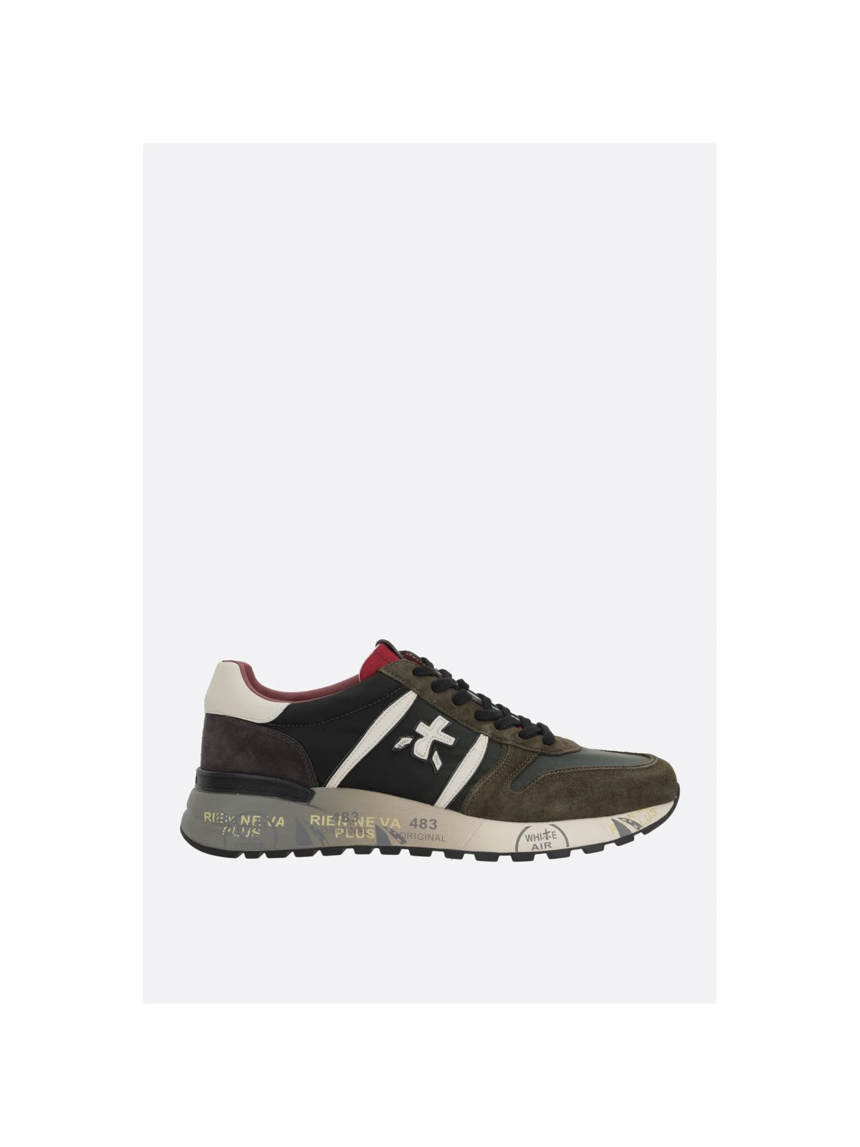 Mixed Material Lander Sneakers-PREMIATA-JOHN JULIA