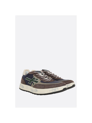 Mixed Material Nous Sneakers-PREMIATA-JOHN JULIA