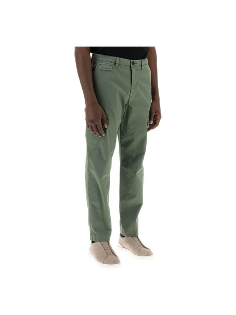 Flap Pocket Organic Cotton Cargo Pants.