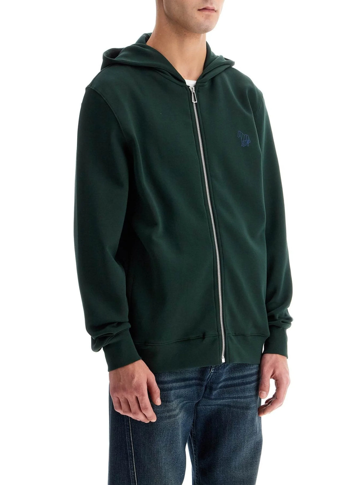 Hooded Sweatshirt With Zipper