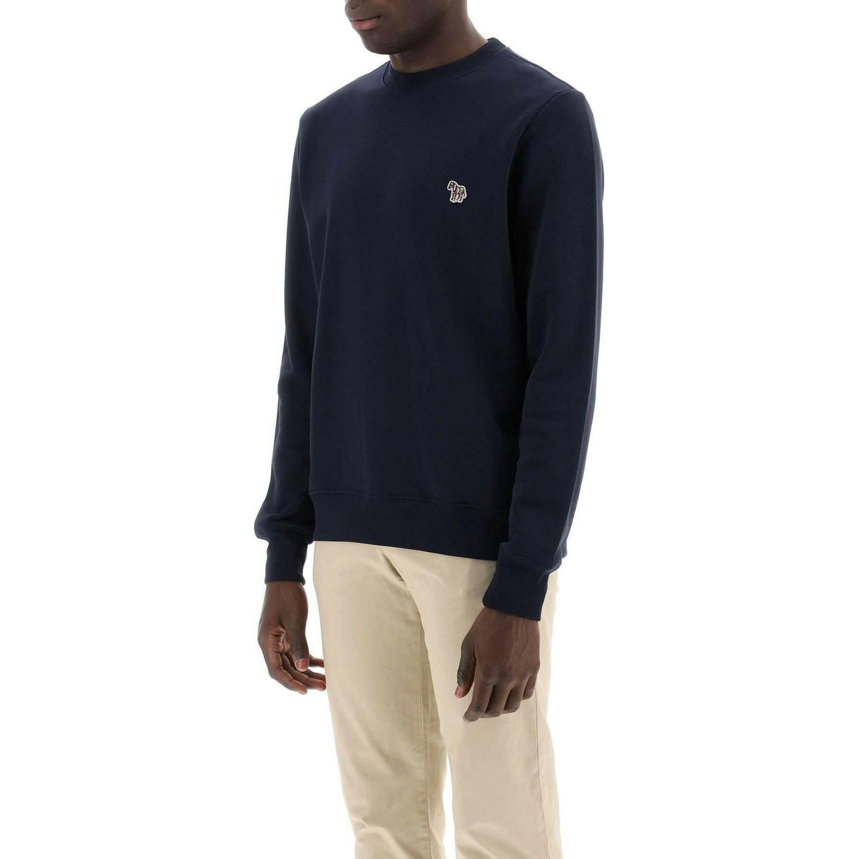 Organic Cotton Zebra Logo Sweatshirt PS PAUL SMITH JOHN JULIA.