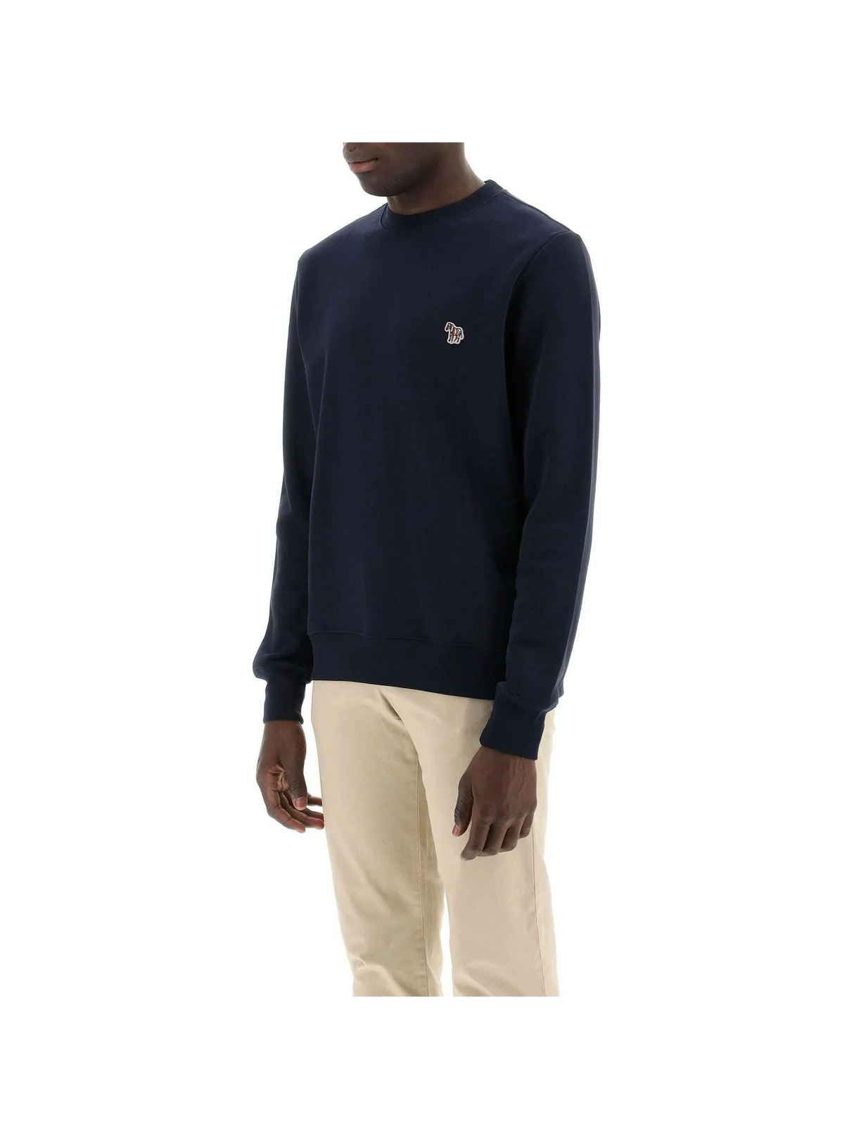 Organic Cotton Zebra Logo Sweatshirt PS PAUL SMITH JOHN JULIA.