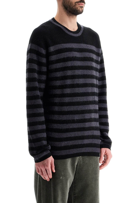 Striped Wool And Mohair Blend Pullover