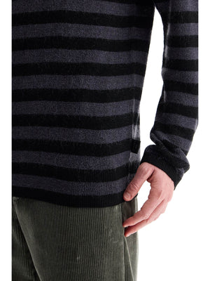 Striped Wool And Mohair Blend Pullover