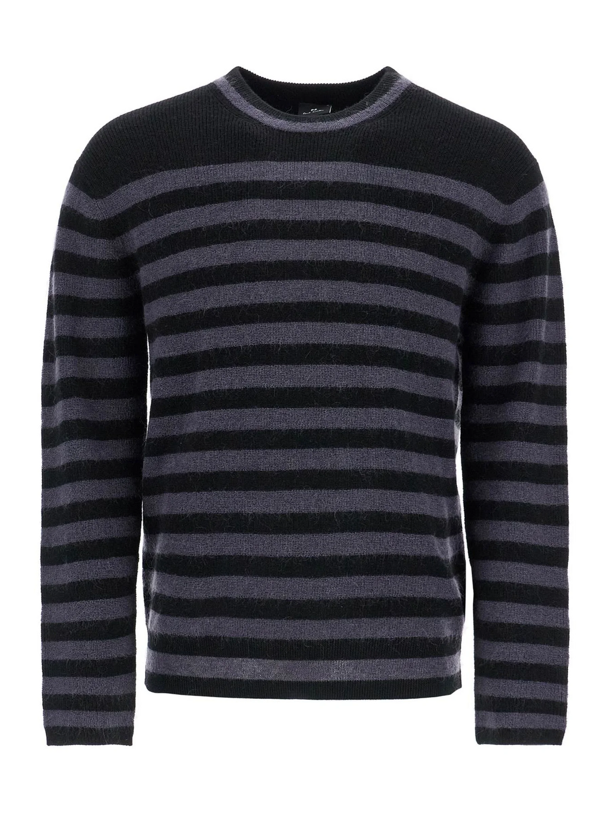 Striped Wool And Mohair Blend Pullover