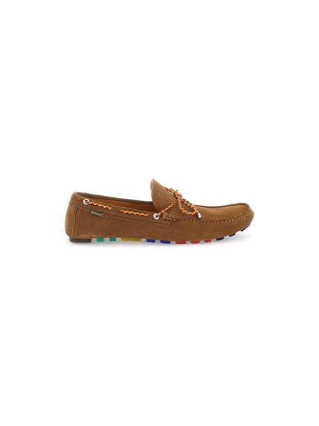 Tan Suede Springfield Driving Loafers PS PAUL SMITH JOHN JULIA.