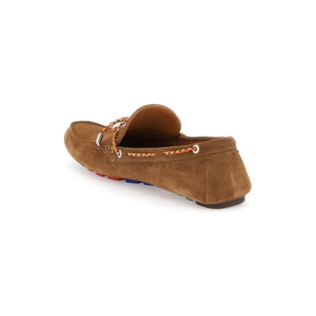 Tan Suede Springfield Driving Loafers PS PAUL SMITH JOHN JULIA.