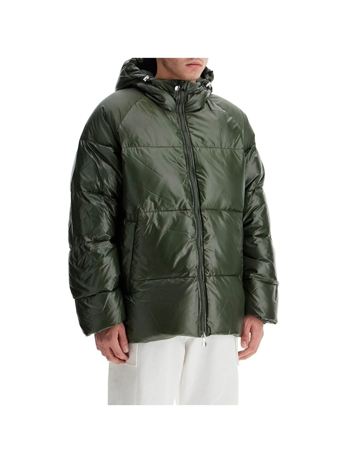 Sten 3 Shiny Down Jacket-Pyrenex-JOHN JULIA