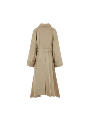 Destructured Oversize Trench Coat-QUIRA-JOHN JULIA