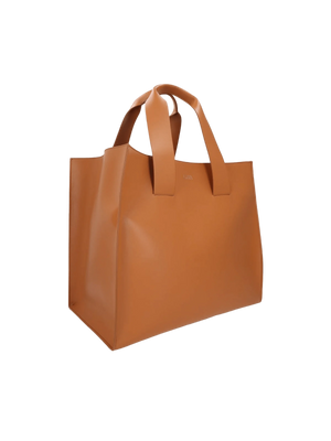 Faux Leather Pandora Tote Bag-QUIRA-JOHN JULIA