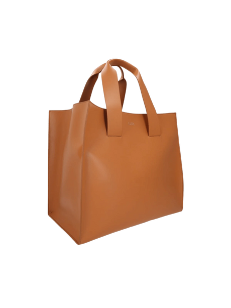 Faux Leather Pandora Tote Bag-QUIRA-JOHN JULIA