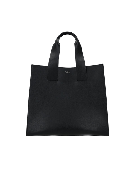 Faux Leather Pandora Tote Bag-QUIRA-JOHN JULIA