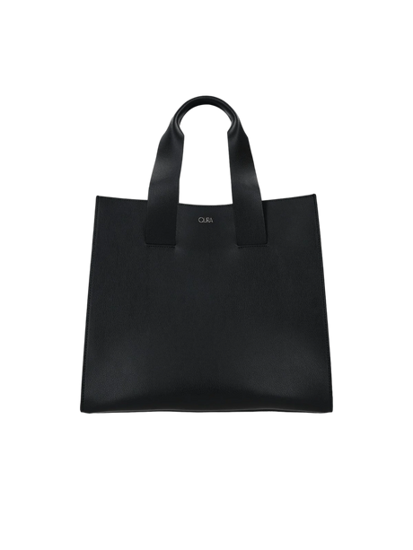 Faux Leather Pandora Tote Bag-QUIRA-JOHN JULIA