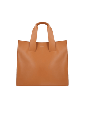 Faux Leather Pandora Tote Bag-QUIRA-JOHN JULIA