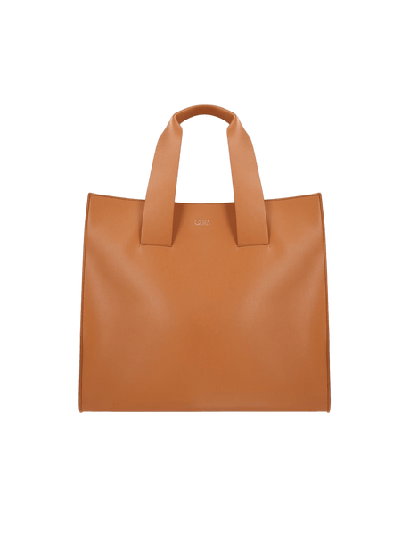 Faux Leather Pandora Tote Bag-QUIRA-JOHN JULIA