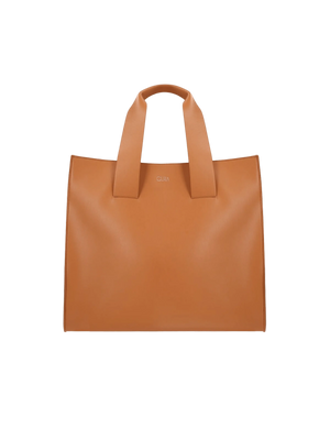 Faux Leather Pandora Tote Bag-QUIRA-JOHN JULIA