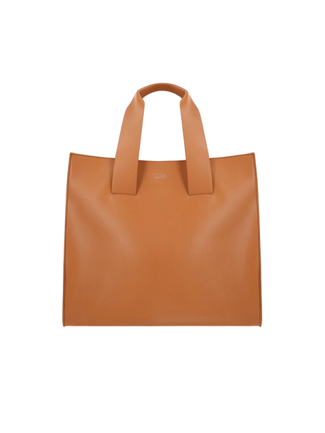 Faux Leather Pandora Tote Bag-QUIRA-JOHN JULIA