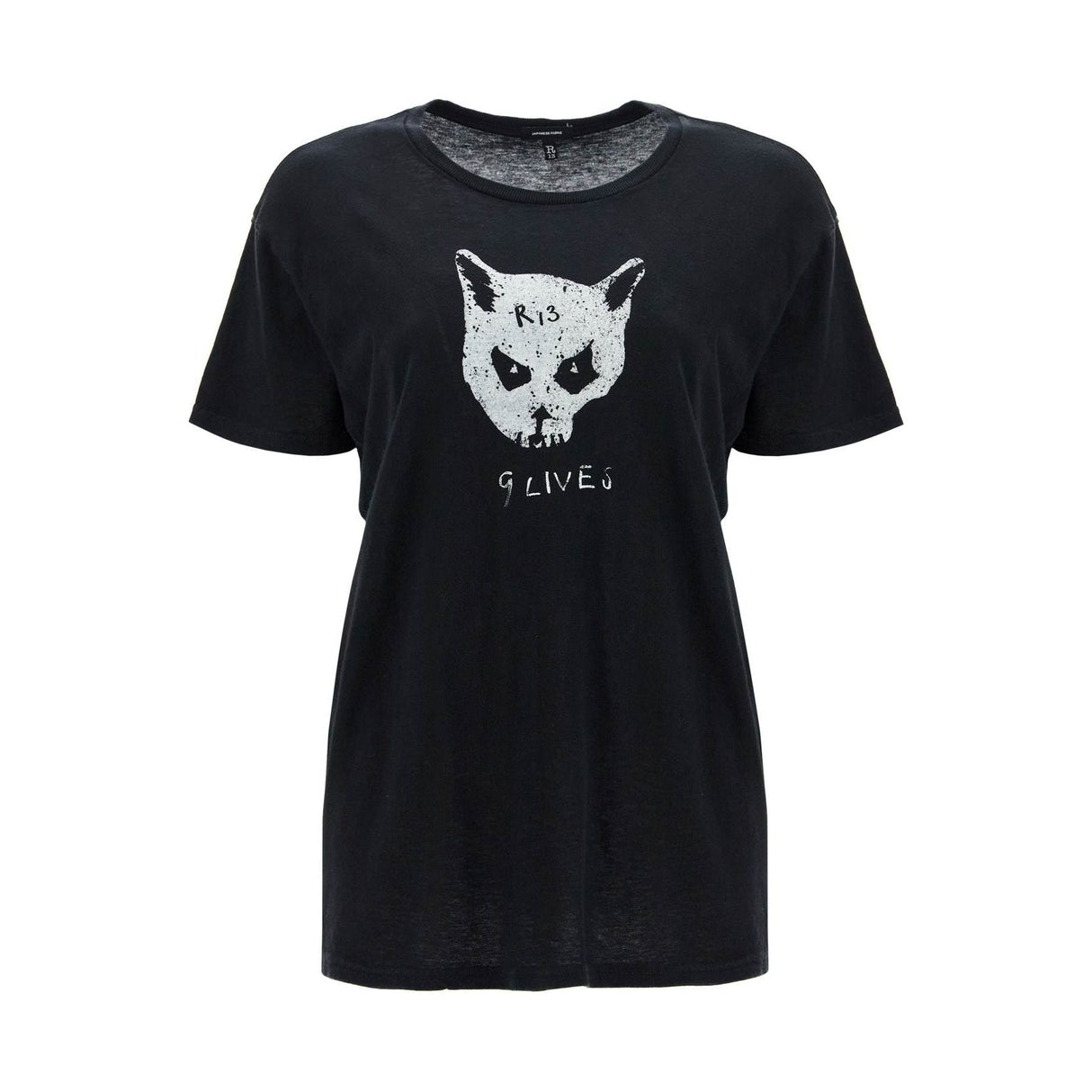 Cotton and Cashmere Nine Lives T-Shirt - Women > Clothing > Tops and Sweatshirts > T-shirts and Polo shirts