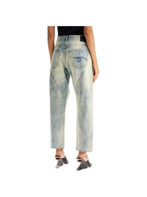 Cotton Crossover Denim Jeans