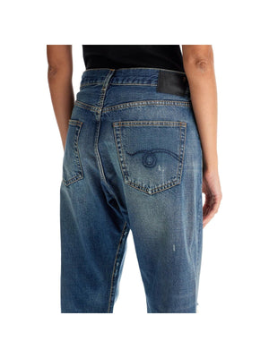 Cotton Crossover Denim Jeans