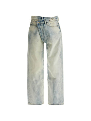 Cotton Crossover Denim Jeans