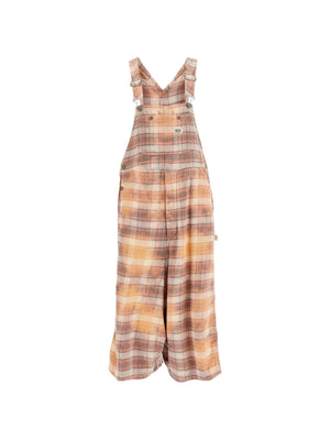 Flannel Cotton Jumbo Overalls