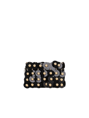 Sparkle Sequinned Nano Shoulder Bag-Rabanne-JOHN JULIA