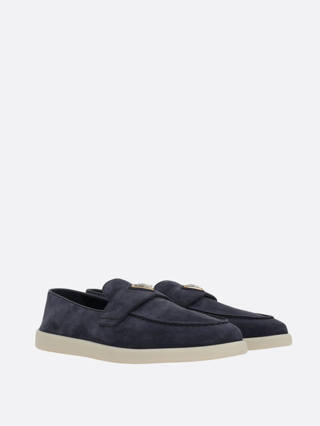 Suede Loafers