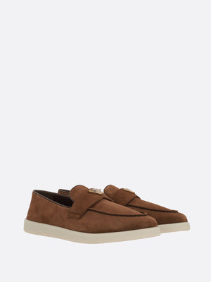 Tassel Suede Loafers-Prada-JOHN JULIA