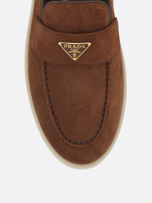 Tassel Suede Loafers-Prada-JOHN JULIA