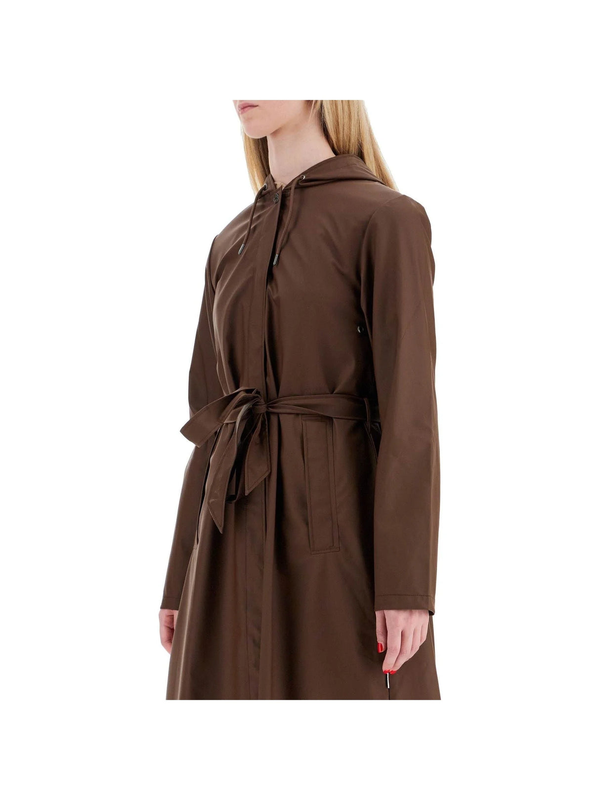 A-line Longer Rain Jacket-Rains-JOHN JULIA