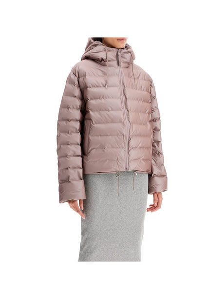 Lohja Short Puffer Jacket-Rains-JOHN JULIA