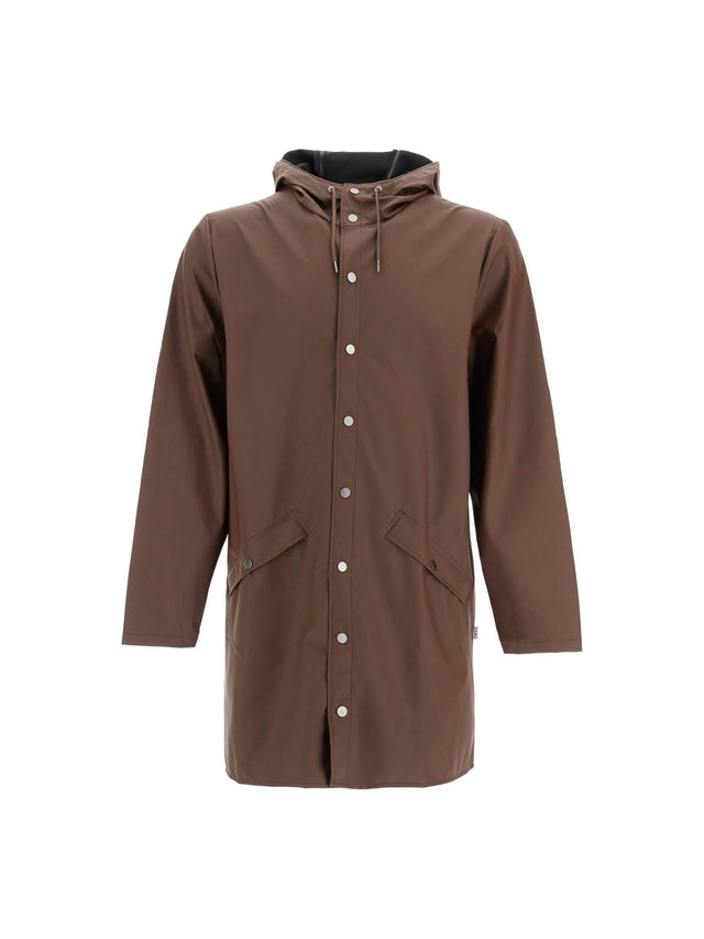 Long Hooded Rain Jacket-Rains-JOHN JULIA