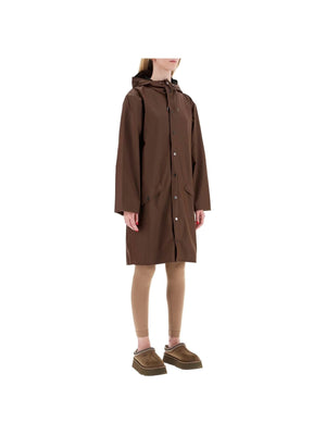 Long Hooded Rain Jacket-Rains-JOHN JULIA