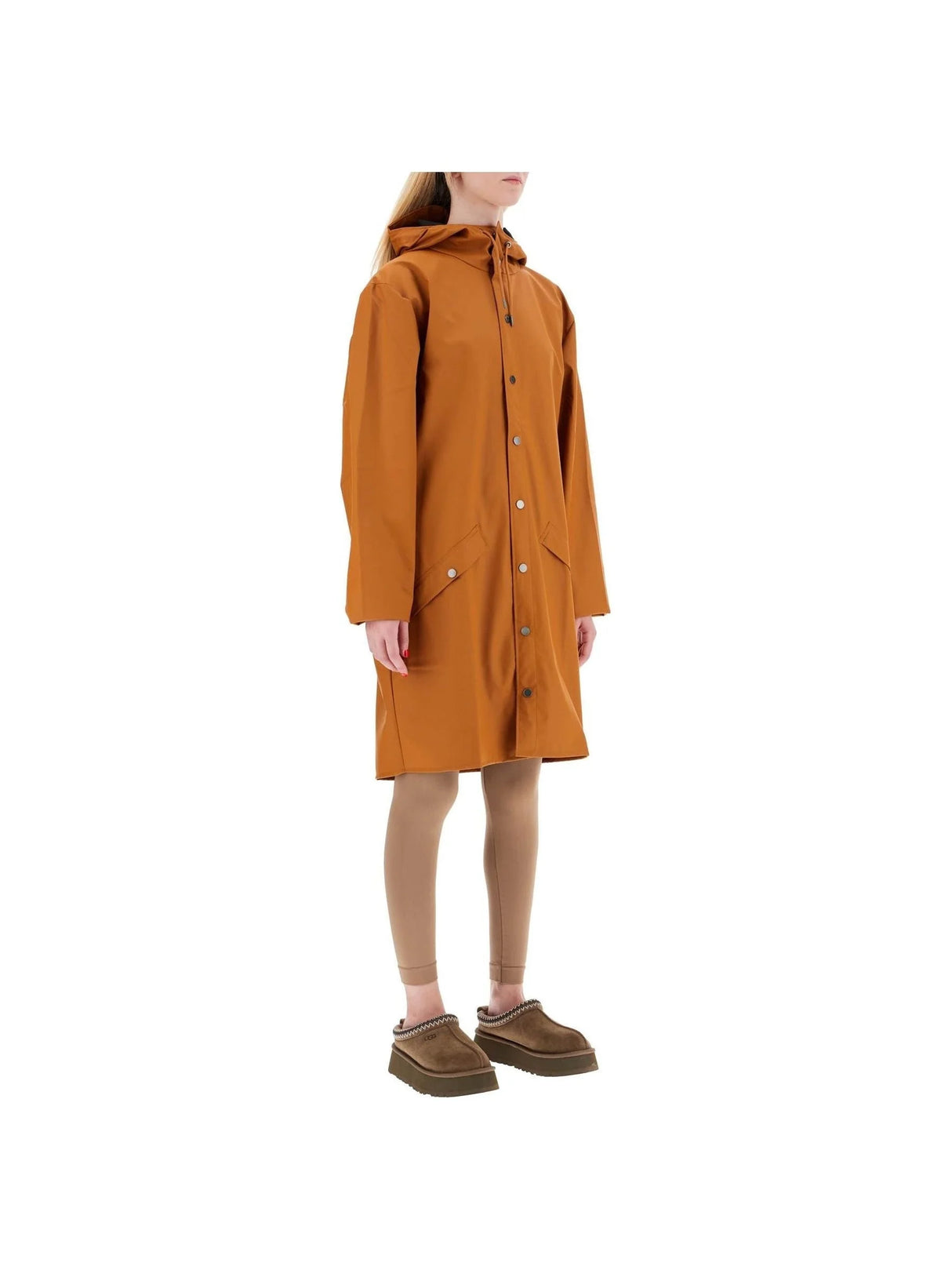 Long Waterproof Raincoat-Rains-JOHN JULIA