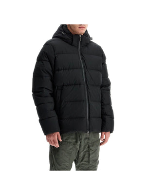 A-line Puffy Hooded Rain Jacket-Rains-JOHN JULIA