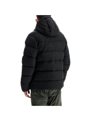 A-line Puffy Hooded Rain Jacket-Rains-JOHN JULIA