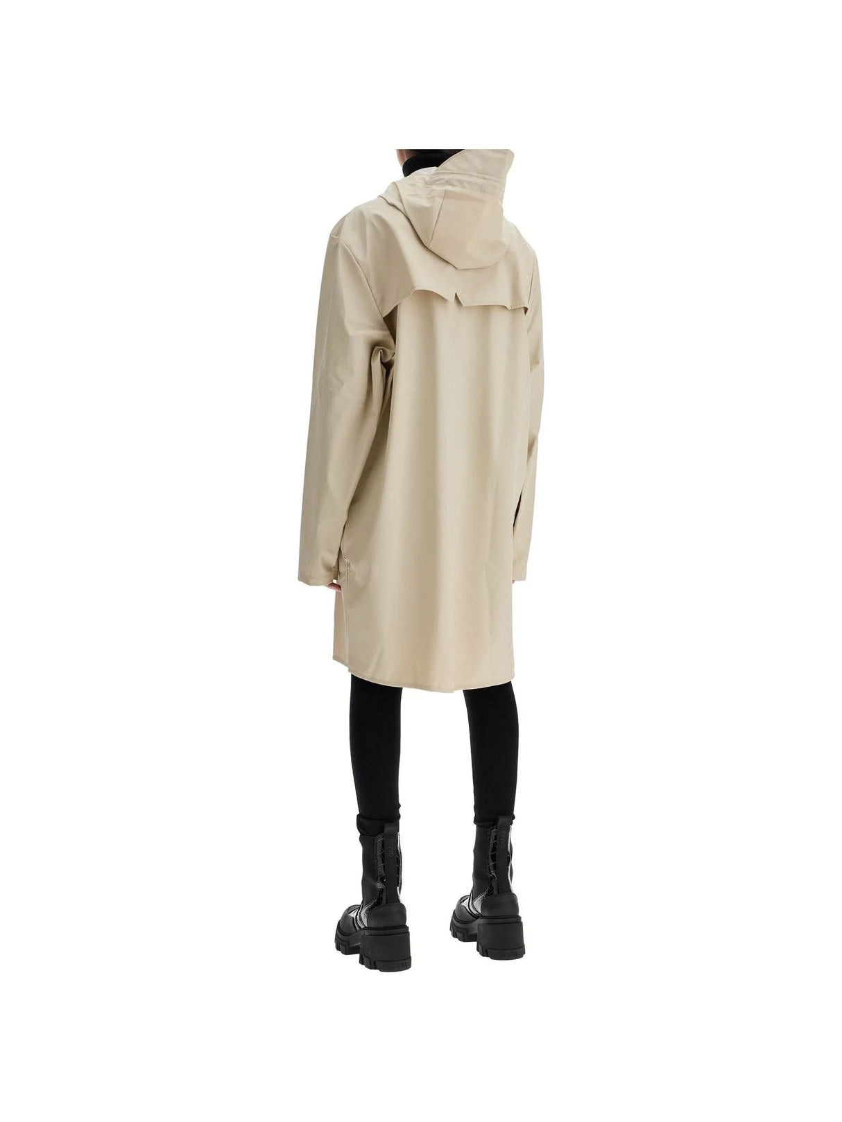 Long Waterproof Jacket-Rains-JOHN JULIA