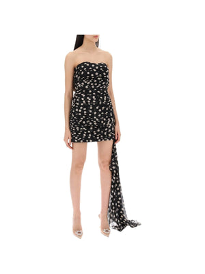 Amber Polka Dot Silk Mini Dress - Women > Clothing > Dresses > Mini