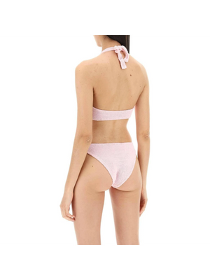 Baby Pink Pilou Bikini Set REINA OLGA JOHN JULIA.