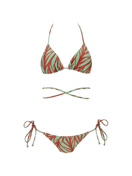 Colar Miami Lurex Bikini Set-Reina Olga-JOHN JULIA