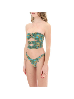 Jungle Fever Green Cage Bikini Set REINA OLGA JOHN JULIA.