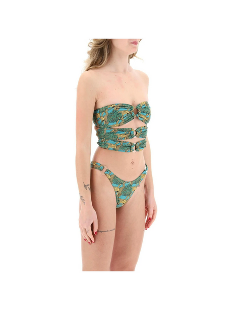 Jungle Fever Green Cage Bikini Set REINA OLGA JOHN JULIA.