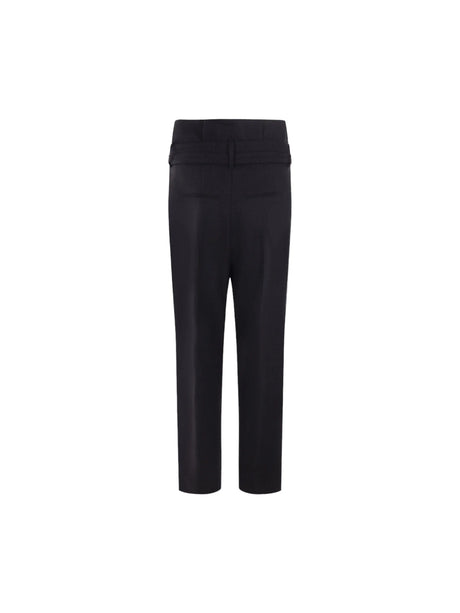 Dixon Wool Checkered Pants-Rev-JOHN JULIA