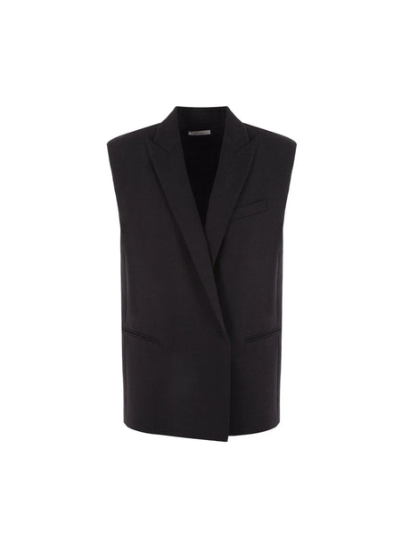 The Smith Wool Oversize Waistcoat-Rev-JOHN JULIA