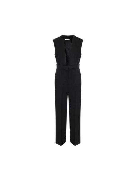 Ward Wool Sleeveless Jumpsuit-REV-JOHN JULIA